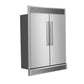 FORNO Maderno 60" 27.2 cu.ft. Convertible Refrigerator and Freezer with Grill Trim Kit, FFFFD1722-60SG