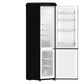 FORNO Storico 22" 9 cu. ft. Retro Refrigerator in Black with Copper Accents, FFFFD1745-22BLK