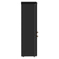 FORNO Storico 22" 9 cu. ft. Retro Refrigerator in Black with Copper Accents, FFFFD1745-22BLK