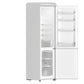 FORNO Storico 22" 9 cu. ft. Retro Refrigerator in White with Copper Accents, FFFFD1745-22WHT