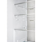 FORNO Custodia 46.8" 20.6 cu. ft. Refrigerator with Bottom Freezer and Ice Maker in Stainless Steel, FFFFD1766-48S