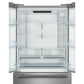 FORNO Rivello 36" French Door Standard Depth Refrigerator with Water and Ice Dispenser in Stainless Steel, FFFFD1783-36S