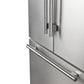 FORNO Rivello 36" French Door Standard Depth Refrigerator with Water and Ice Dispenser in Stainless Steel, FFFFD1783-36S