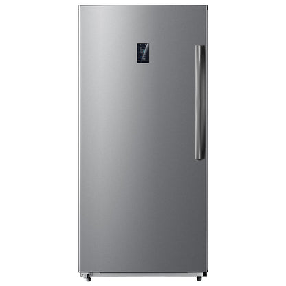 FORNO Rizzuto 28" 13.8 cu.ft. Left Hand Swing Convertible Refrigerator/Freezer in Stainless Steel, FFFFD1933-28LS