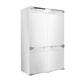FORNO Rivestito 42" 16.9 cu. ft. Counter Depth Built-In Panel-Ready Refrigerator, Double Bottom Freezer with Ice Maker, FFRBI1794-42