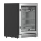 FORNO Asciutto 24" 4.41 cu.ft  Dry Aging Cabinet with LED Lighting and Adjustable Shelves in Stainless Steel, FFSDA6840-24