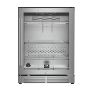 FORNO Asciutto 24" 4.41 cu.ft  Dry Aging Cabinet with LED Lighting and Adjustable Shelves in Stainless Steel, FFSDA6840-24