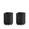 Fellow Rocky Lowball Tumbler, 10 oz (Set of 2) - Black Matte