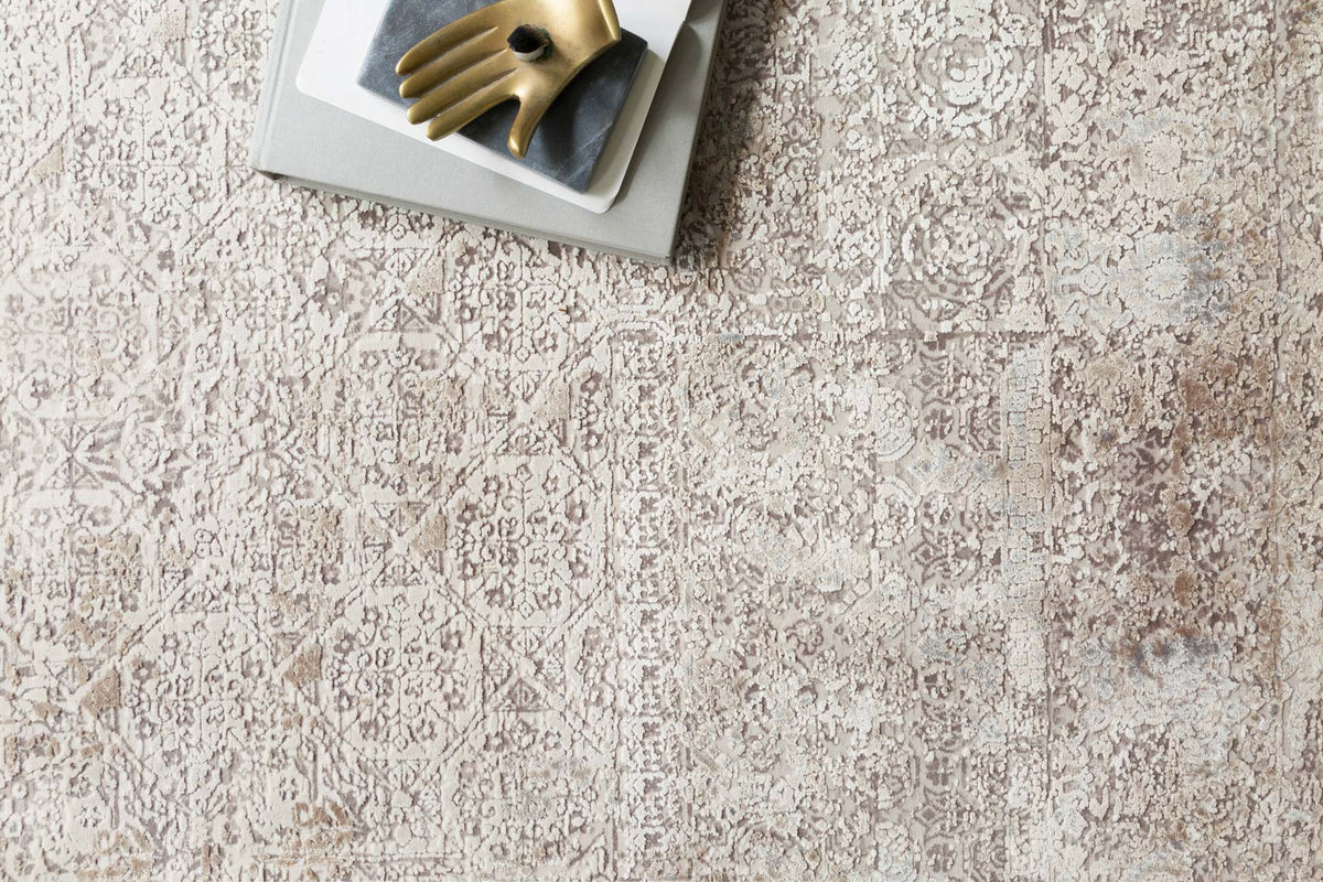 Loloi Sienne SIE-01 Ivory / Pebble area rug - image 4
