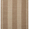 Loloi Sigrid Collection Hand Woven Contemporary Area Rug SIG-01 - Brown / Ivory