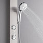 FORNO AcquaSPA Shower Panel with 9" Rainfall Shower Head, 5-in-1 Handheld Shower and 3 Body Jets in Stainless Steel