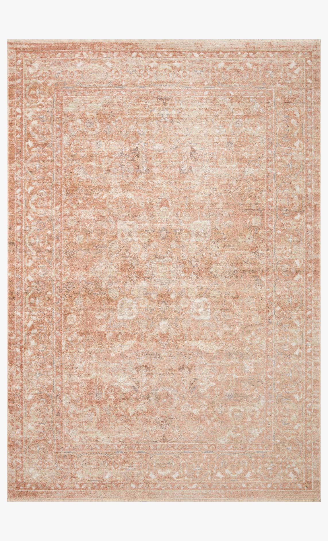 Loloi Sonnet SNN-04 Terracotta / Natural area rug - image 1