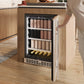 Danby Silhouette Pro 24" 6 Wine Bottle/126 Can Beverage Center with LED Lights, SPRBC056D1SS