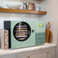 Harvest Right Countertop 360 sage green freeze dryer lifestyle photo