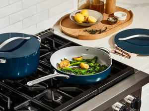 Caraway Sauté Pan in Navy