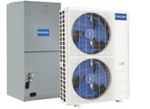 MRCOOL 60K BTU Hyper Heat Central Ducted Air Handler and Heat Pump Condenser - 15.3 SEER2, CENTRAL-60-HP-230A00