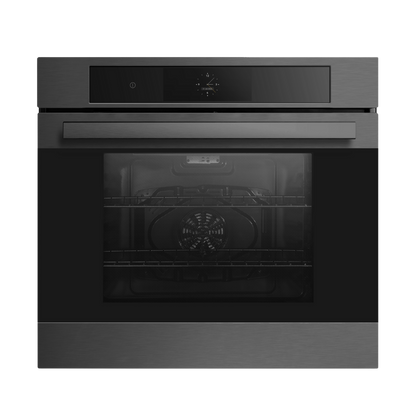 Induction Hardware 30-Inch Single Wall Oven, Black Stainless Steel, WO-S-30-BS