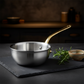 Mauviel 1830 M'COOK B 5-Ply Chef Pan With Brass Handle