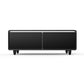 FORNO Evoluto  51" Smart Coffee Table – Dual Fridge Drawers, Bluetooth Audio, Wireless Charging, RGB Light in Black with Wood Accents, FCTFR7006-51WD