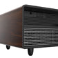 FORNO Evoluto  51" Smart Coffee Table – Dual Fridge Drawers, Bluetooth Audio, Wireless Charging, RGB Light in Black with Wood Accents, FCTFR7006-51WD