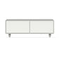 FORNO Evoluto  51" Smart Coffee Table – Dual Fridge Drawers, Bluetooth Audio, Wireless Charging, RGB Light in Black in White, FCTFR7006-51WHT