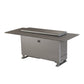 FORNO Elevato Smart Bar Table with 5.2 cu. ft. Fridge/Freezer, Motorized Lift System, Bluetooth Control in Sandstone Black, FBTFR7037-72BLK