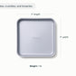 Caraway Square Pan