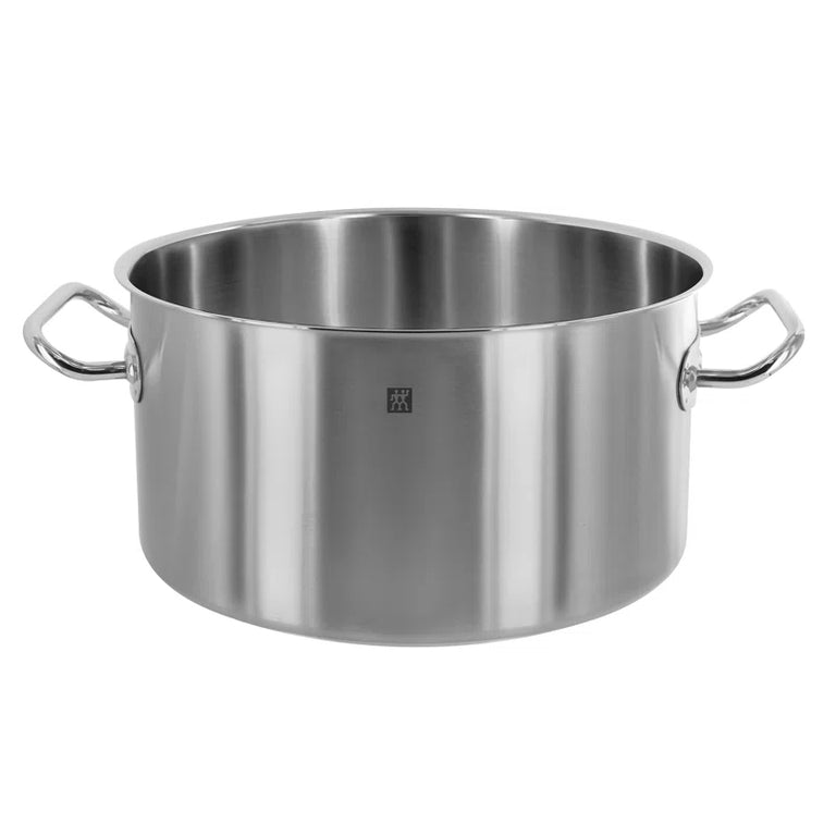 ZWILLING 7 Qt. Stainless Steel Sauce Pot without Lid, Commercial Series