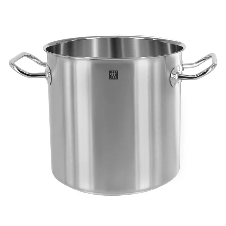 ZWILLING 27 Qt. Stainless Steel Stock Pot without Lid, Commercial Series