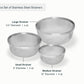 Caraway Stainless Steel Strainer Set