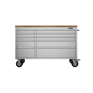 THOR Kitchen 55" Premium 10 Drawer Mobile Workbench, TC5510