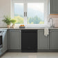 THOR Kitchen 24" Dishwasher in Black, 7 Wash Cycles, 3 Racks, Energy Star, TDW24C7B