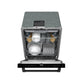 THOR Kitchen 24" Dishwasher in Black, 7 Wash Cycles, 3 Racks, Energy Star, TDW24C7B