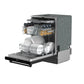 THOR Kitchen 24" Dishwasher in Black, 7 Wash Cycles, 3 Racks, Energy Star, TDW24C7B