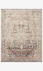 Loloi Theia THE-05 Taupe / Brick area rug - image 1