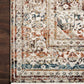 Loloi Theia THE-05 Taupe / Brick area rug - image 6