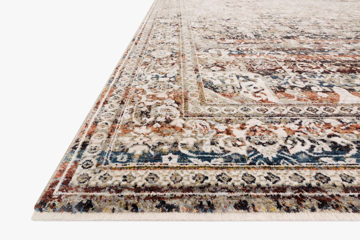 Loloi Theia THE-05 Taupe / Brick area rug - image 2