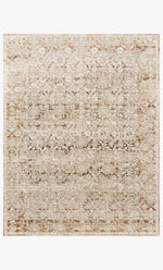 Loloi Theia THE-07 Natural / Rust area rug - image 1