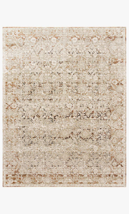 Loloi Theia THE-07 Natural / Rust area rug - image 1