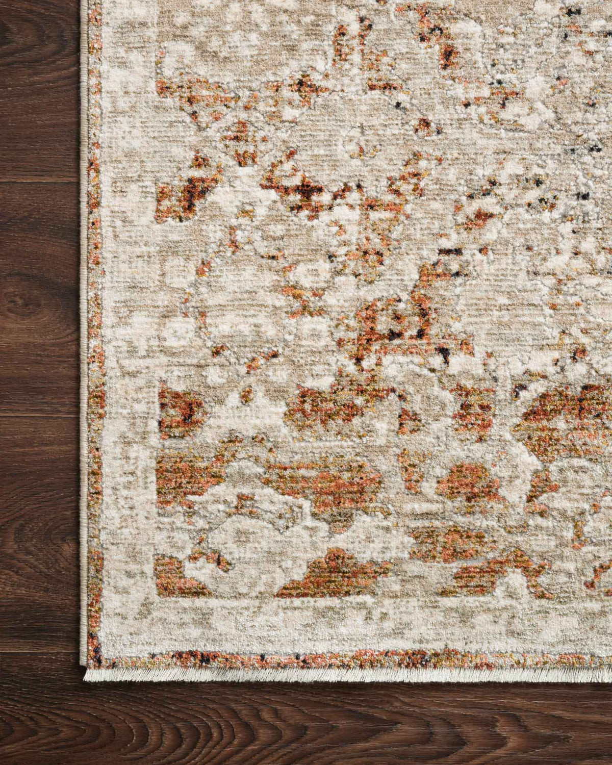 Loloi Theia THE-07 Natural / Rust area rug - image 5
