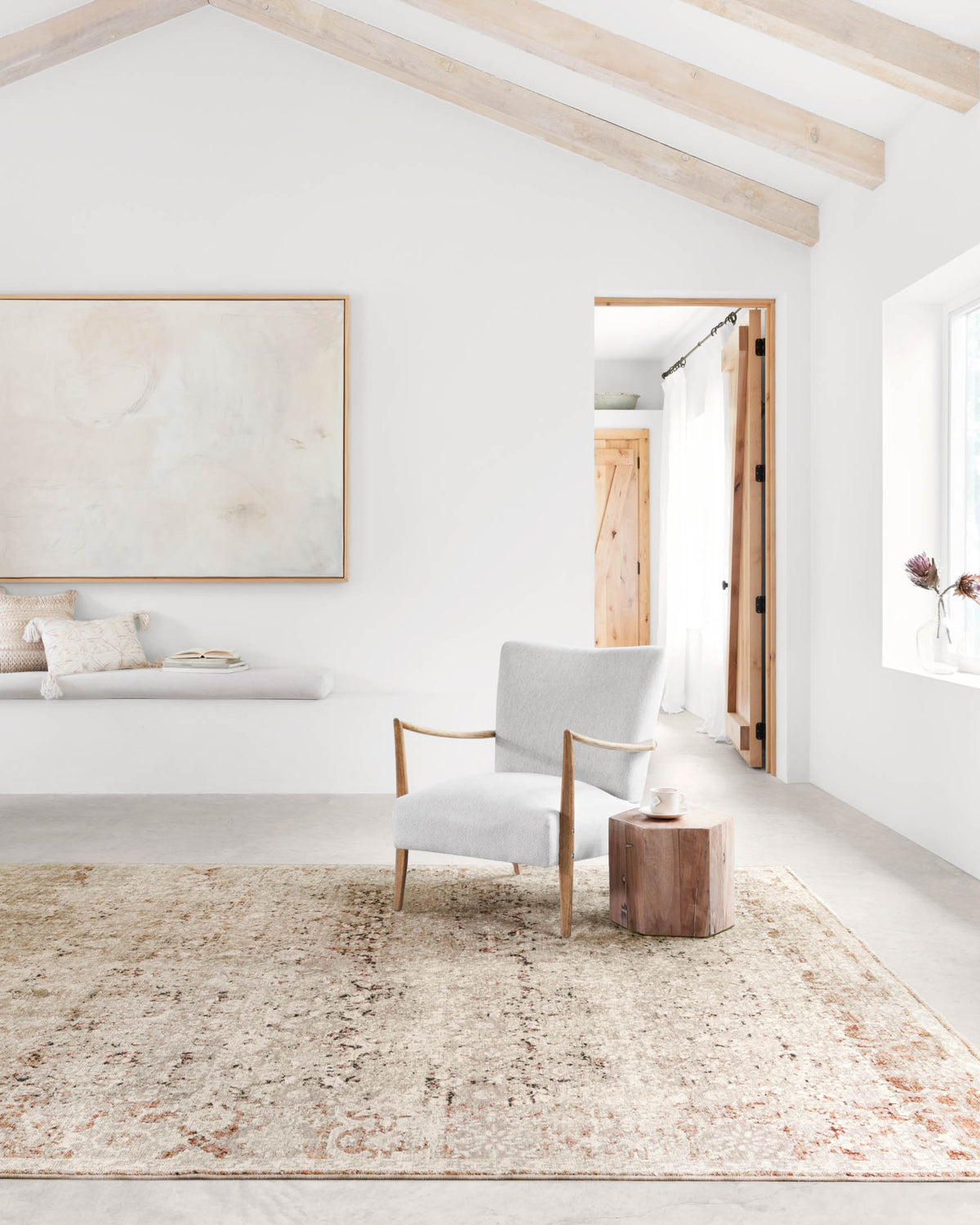 Loloi Theia THE-07 Natural / Rust area rug - image 3