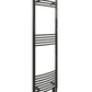 Themis Wall Mounted Electric Towel Warmer in Black