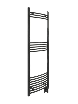 Themis Wall Mounted Electric Towel Warmer in Black