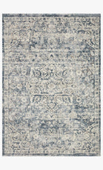 Loloi Theory THY-02 Ivory / Blue area rug - image 1