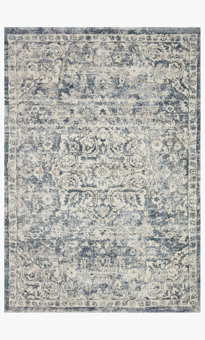 Loloi Theory THY-02 Ivory / Blue area rug - image 1