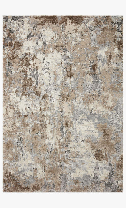 Loloi Theory THY-09 Dove / Bark area rug - image 1
