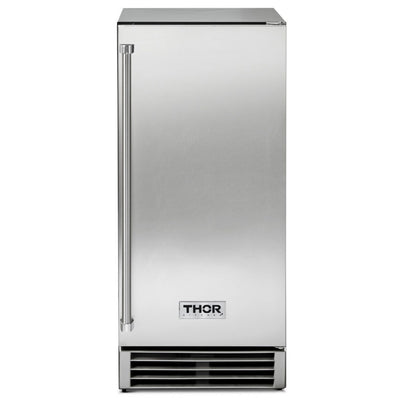 THOR Kitchen 15 inch Built-in 50 lbs. Ice Maker in Stainless Steel, TIM1501