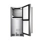 THOR Kitchen 15" Indoor/Outdoor Ice Maker with Drain Pump in Stainless Steel, TIM1511