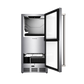 THOR Kitchen 15" Indoor/Outdoor Ice Maker with Drain Pump in Stainless Steel, TIM1511