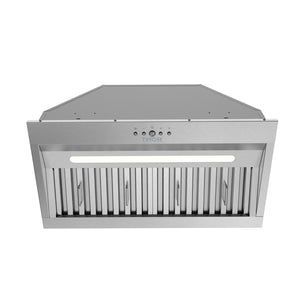 THOR Kitchen 28" 350 CFM Insert Range Hood in Stainless Steel, 15" Height, TLH2815